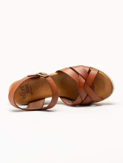 Effortless - Vaquetilla - Bruna sandaletter