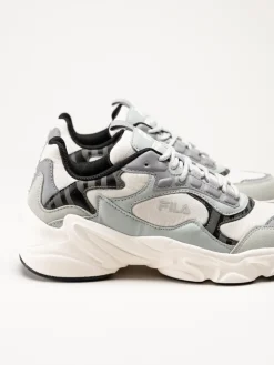 FILA - Collene CB Wmn - Grå multifärgade chunky sneakers