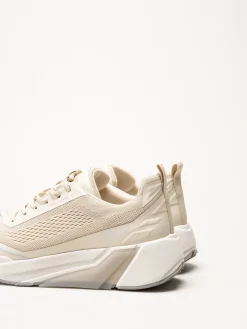 Gabor - Beige sneakers i mesh