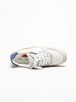 Gabor - Beige sneakers i skinn och mocka