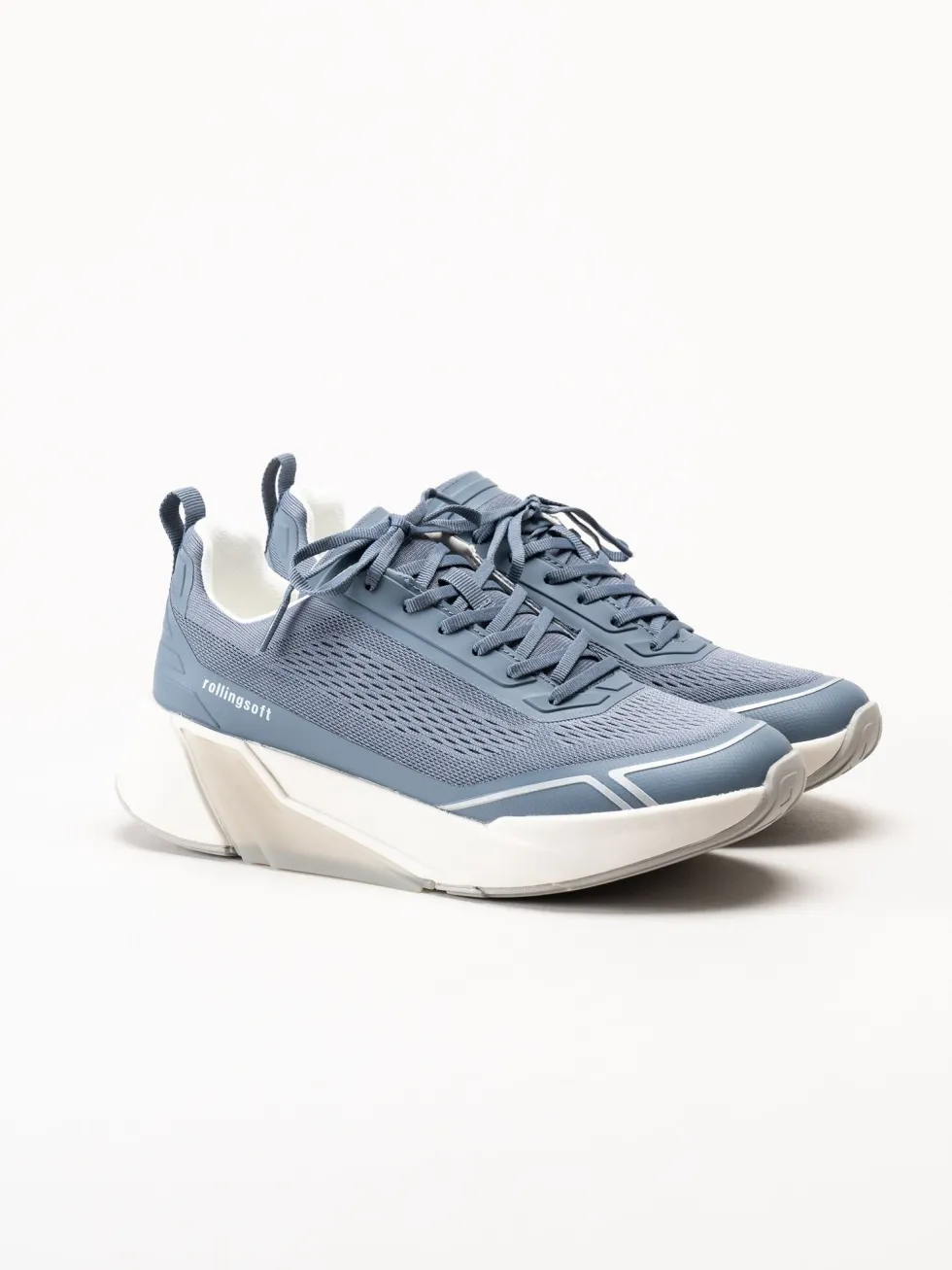 Gabor - Blå sneakers i mesh