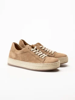 Gabor - Bruna sneakers i mocka