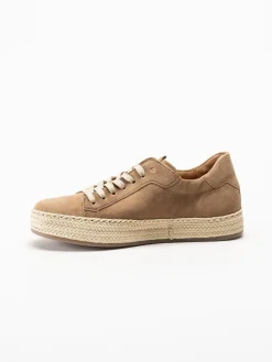 Gabor - Bruna sneakers i mocka