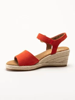 Gabor - Orange kilklackade sandaletter