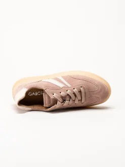 Gabor - Rosa sneakers i mocka