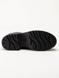 Gabor - Svarta fodrade boots i skinn