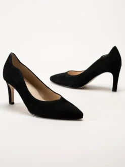 Gabor - Svarta pumps i mocka