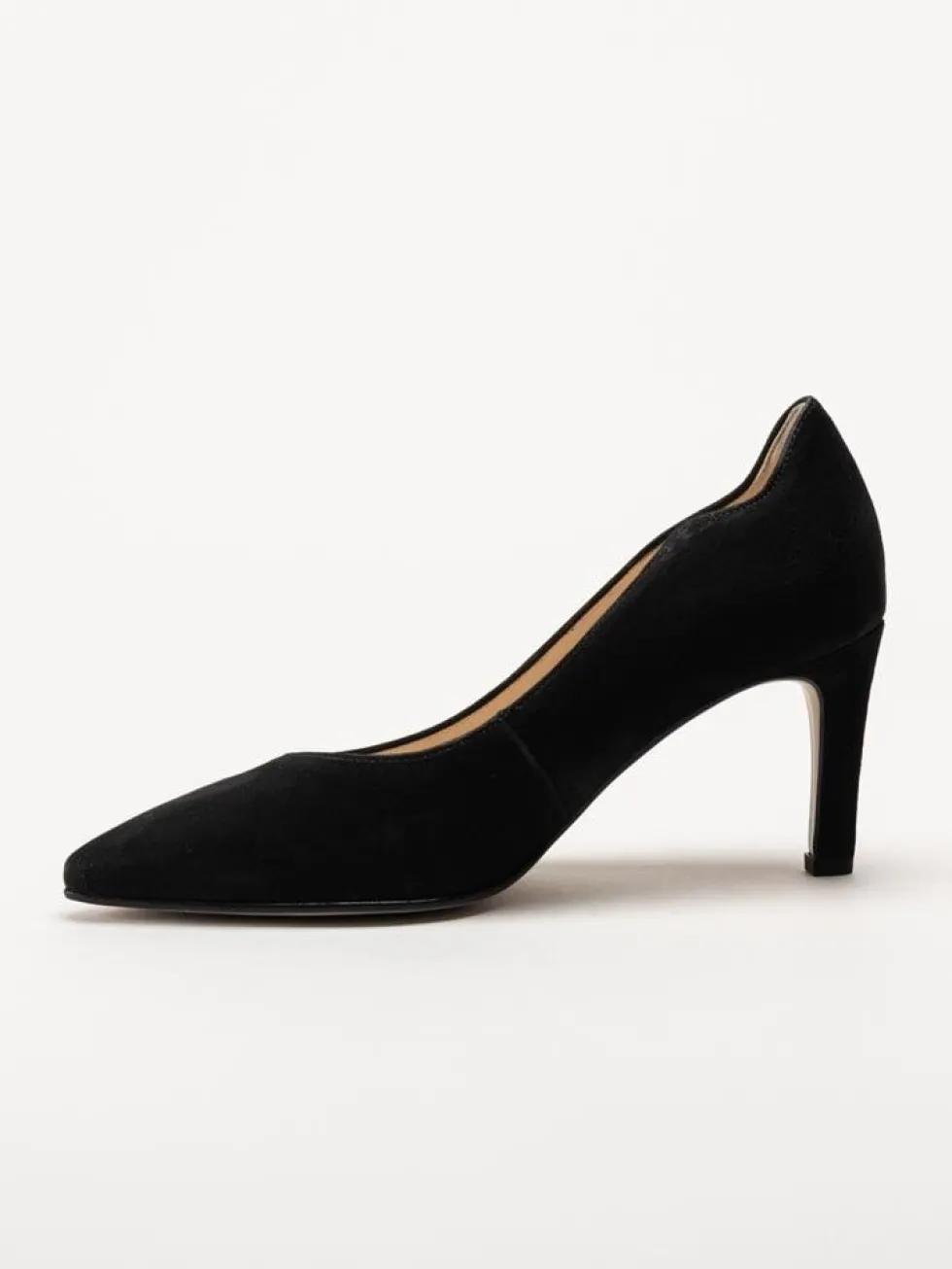 Gabor - Svarta pumps i mocka
