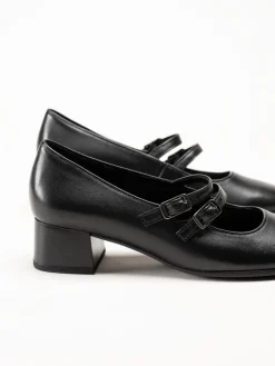Gabor - Svarta pumps i skinn