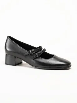 Gabor - Svarta pumps i skinn