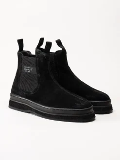 Gant Footwear - Blistown Chelsea - Svarta varmfodrade chelsea boots
