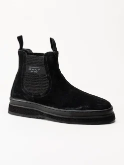 Gant Footwear - Blistown Chelsea - Svarta varmfodrade chelsea boots