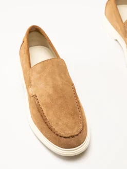 Gant Footwear - Boery - Ljusbruna loafers i mocka