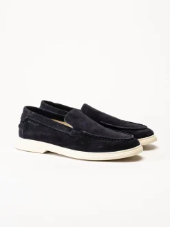 Gant Footwear - Boery - Mörkblå loafers i mocka