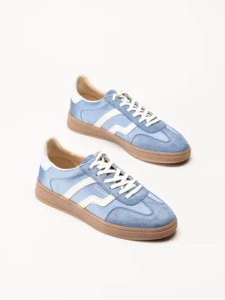 Gant Footwear - Cuzima - Ljusblå retro sneakers