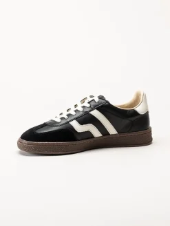 Gant Footwear - Cuzima sneaker - Svarta retro sneakers i skinn och mocka