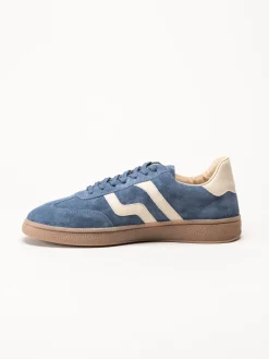 Gant Footwear - Cuzmo - Blå sneakers i mocka