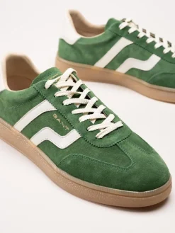 Gant Footwear - Cuzmo Sneaker - Gröna sneakers i mocka