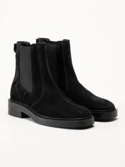Gant Footwear - Fallwi - Svarta chelsea boots i mocka