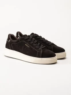 Gant Footwear - Julice Sneaker - Mörkbruna sneakers i mocka