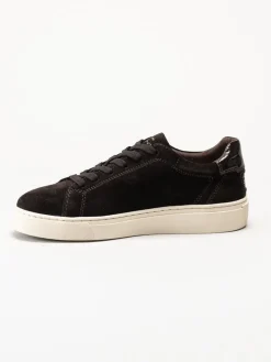 Gant Footwear - Julice Sneaker - Mörkbruna sneakers i mocka