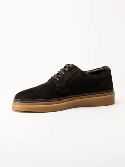 Gant Footwear - Kinzoon low lace - Bruna snörskor i mocka