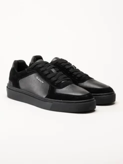 Gant Footwear - Mc Julien Sneaker - Svarta sneakers i skinn och mocka