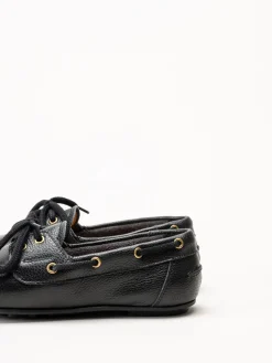 Gant Footwear - Seabaya - Svarta loafers i skinn