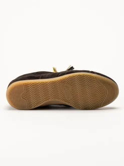 Gant Footwear - Sperly low - Mörkbruna sneakers i mocka