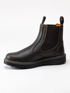 Graninge - Åreskutan - Bruna chelsea boots i oljat skinn