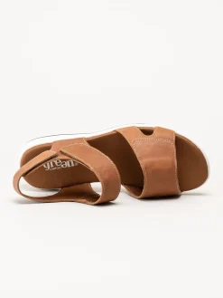 Green Comfort - Leaf - Bruna sandaler