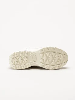 Green Comfort - London sneaker - Vita sneakers i mocka och mesh