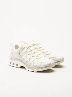 Green Comfort - London sneaker - Vita sneakers i mocka och mesh
