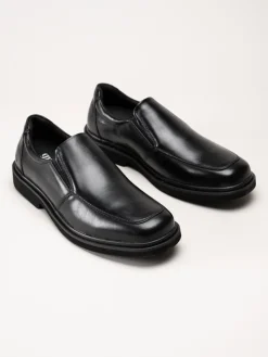 Green Comfort - Rio - Svarta loafers i skinn