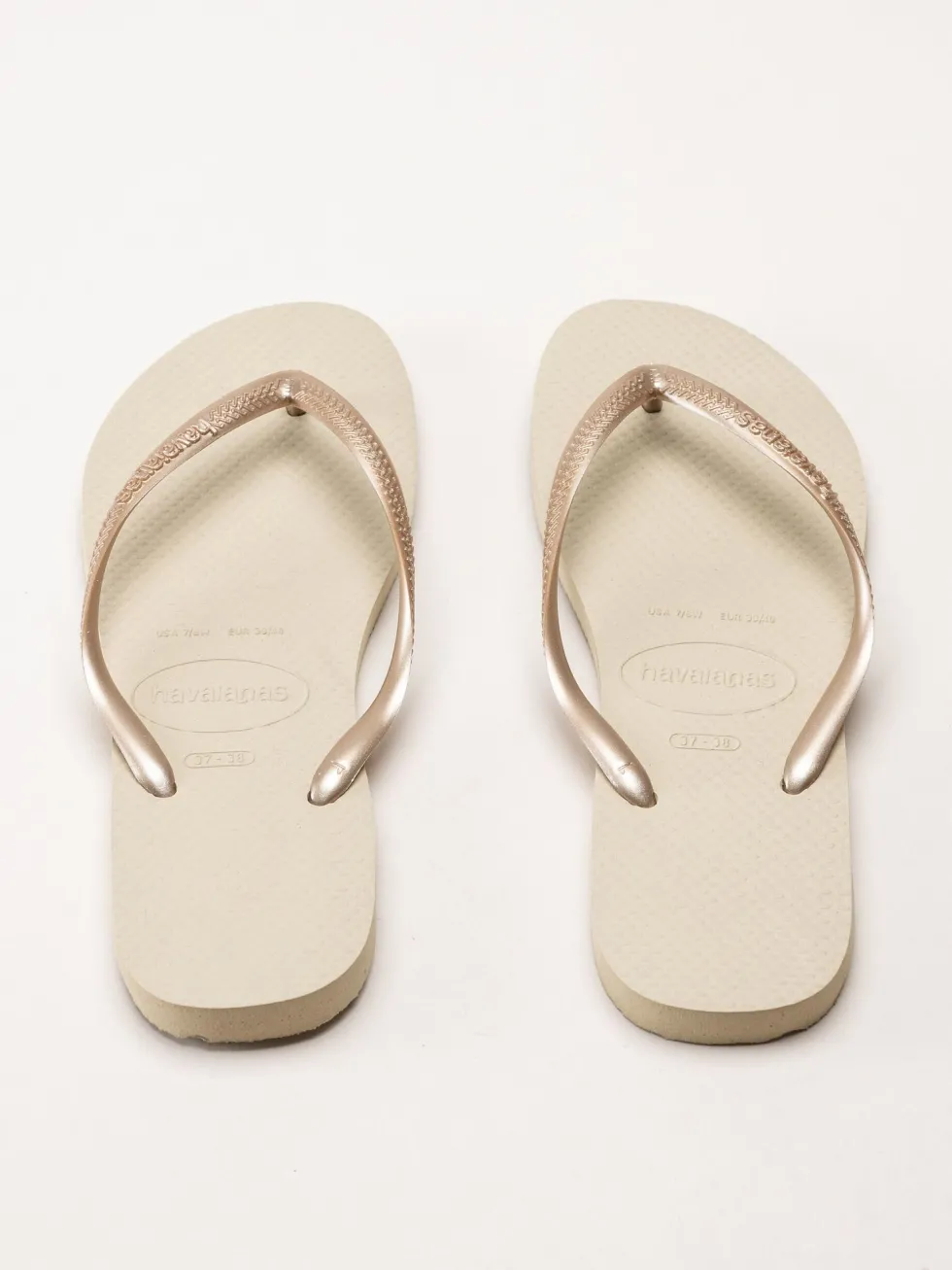 Havaianas - Slim - Ljusbeige flip-flops