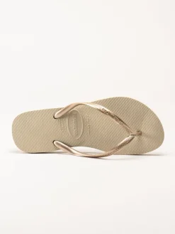 Havaianas - Slim - Ljusbeige flip-flops