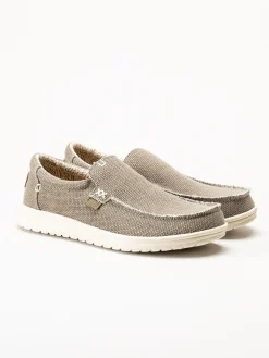 Hey Dude - Mikka Braided - Beige slip on skor
