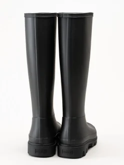 Hunter - Unisex Downpour Tall Boot - Svarta höga gummistövlar