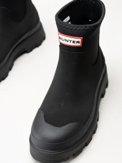 Hunter - Unisex Elements Neoprene - Svarta låga gummistövlar
