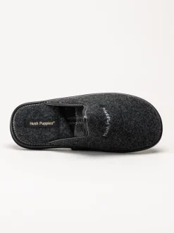 Hush Puppies - Men´s Manuel - Grå slip in tofflor i filt