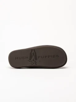 Hush Puppies - Men´s Marco - Mörkbruna slip in tofflor