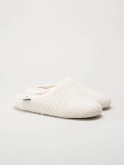 Hush Puppies - Women´s Lunia - Offwhite fodrade tofflor
