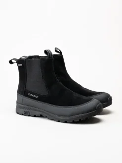 Icebug - Boda M NT - Svarta chelsea boots i mocka