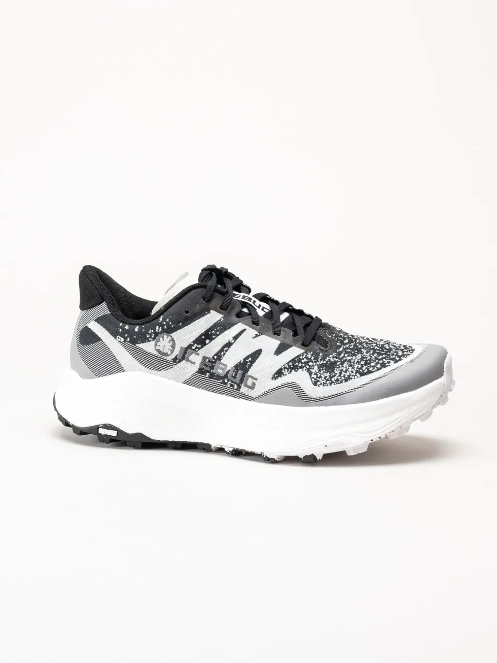 Icebug - Järv RB9X - Svartvita sneakers i textil