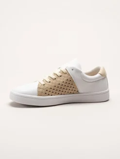 Ilse Jacobsen - All Day City Sneaker - Vita och beige sneakers