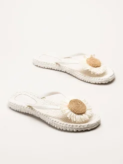 Ilse Jacobsen - Cheerful16F - Offwhite flip flops