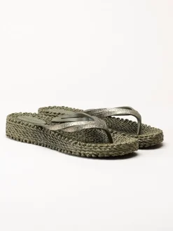 Ilse Jacobsen - Cheerful13 - Gröna flip flops med glitter