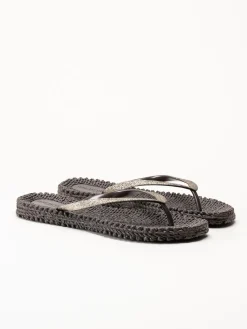 Ilse Jacobsen - Cheerful01 - Mörkbruna flip flops