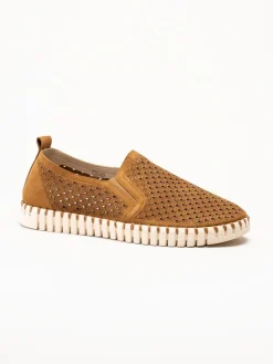 Ilse Jacobsen - Tulip Men - Bruna slip on skor