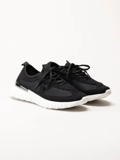 Ilse Jacobsen - Tulip4175 - Svarta sneakers i mesh